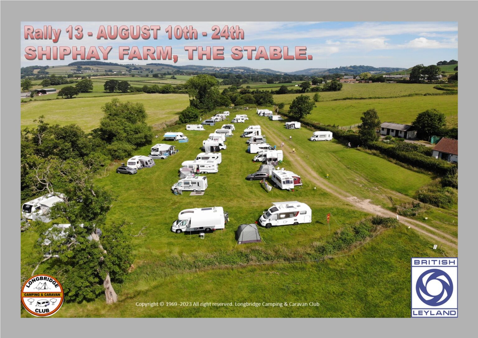 Rally Bookings Longbridge Camping & Caravan Club